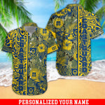 US Coast Guard Hawaiian Shirt Duty Honor Courage Coast Guard Floral Summer Shirt Custom Military Gift