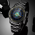 U.S. Coast Guard Emblem Fashion Watch Mens Coast Guard Military Watches Custom Military Gift