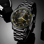 U.S Coast Guard Watch Thanks For Your Service Coast Guard Military Fashion Watch Custom Gift