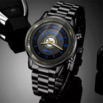 U.S Navy Fashion Watch Proud Navy Black Fashion Watch Custom Your Name And Rank