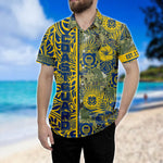 US Coast Guard Hawaiian Shirt Duty Honor Courage Coast Guard Floral Summer Shirt Custom Military Gift