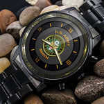 Military Fashion Watch Duty Honor Country US Army Personalized Soldier Gift