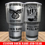 Vietnam Veteran Tumbler Sometimes I Look Back On My Life Tumbler Personalized Veterans Gift
