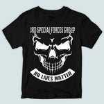 Veteran Custom Shirt No Lives Matter Personalized Gift