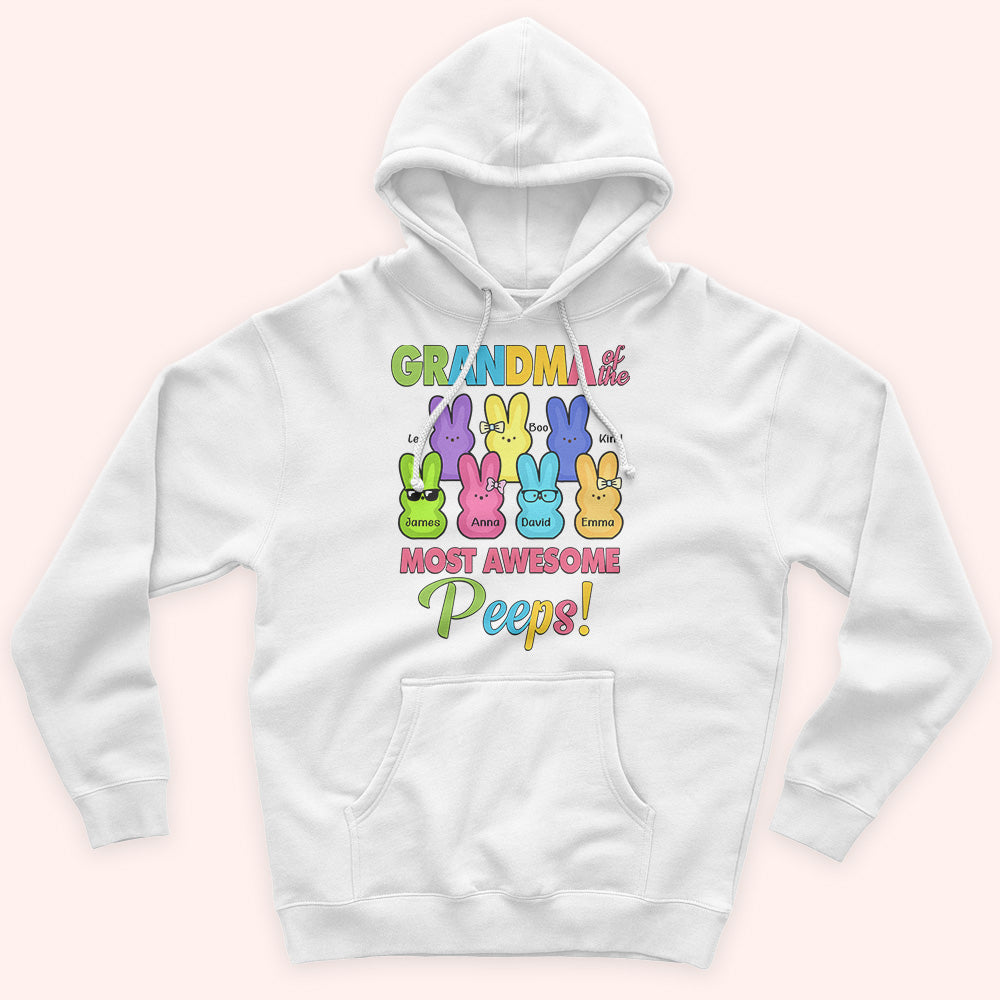 Easter Custom Shirt Grandma Of The Most Awesome Peeps Personalized Gift