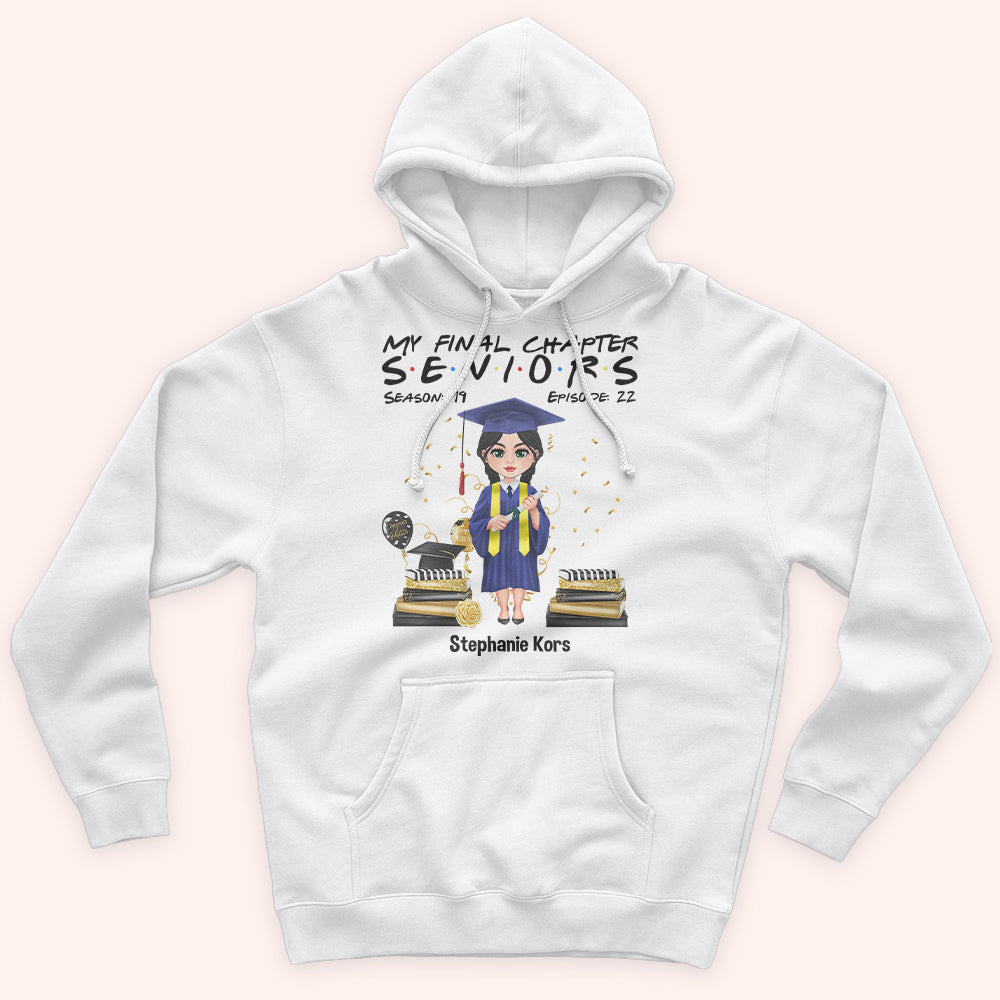 Graduation Custom Shirt My Final Chapter Personalized Graduate Gift