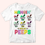 Easter Custom Shirt Grandma Hanging With My Peeps Personalized Gift