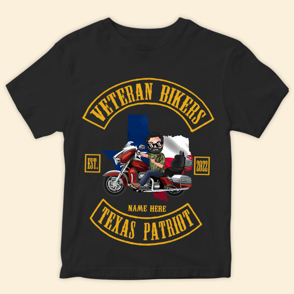 Veteran Bikers Custom Shirt American Patriot Personalized Gift