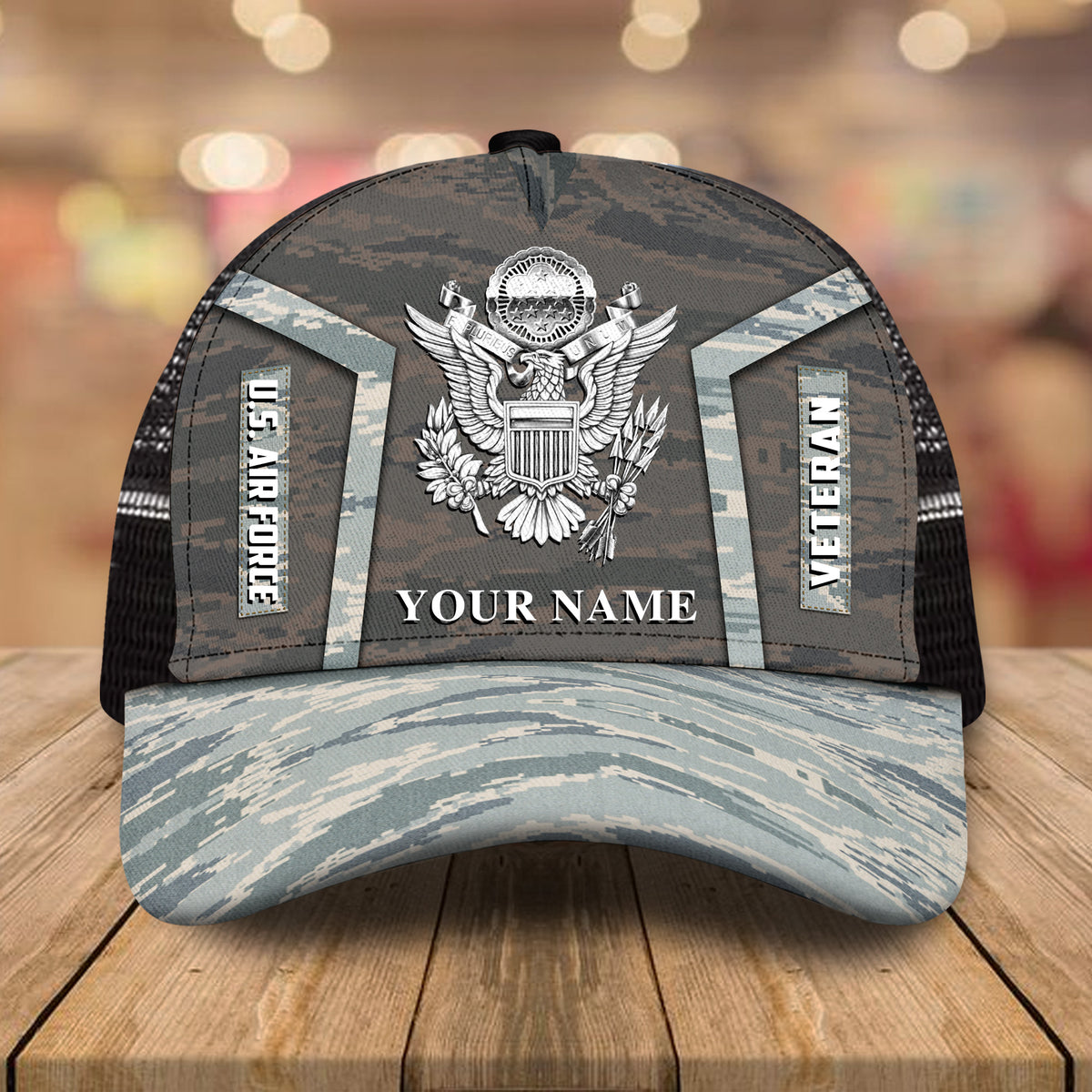 Veteran Custom Cap Proudly Served Personalized Gift