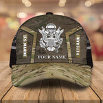 Veteran Custom Cap Proudly Served Personalized Gift