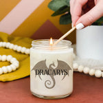House Of The Dragon Custom Soy Wax Candle Dracarys Personalized Gift