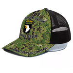 Veteran Custom Cap Proudly Served Personalized Gift