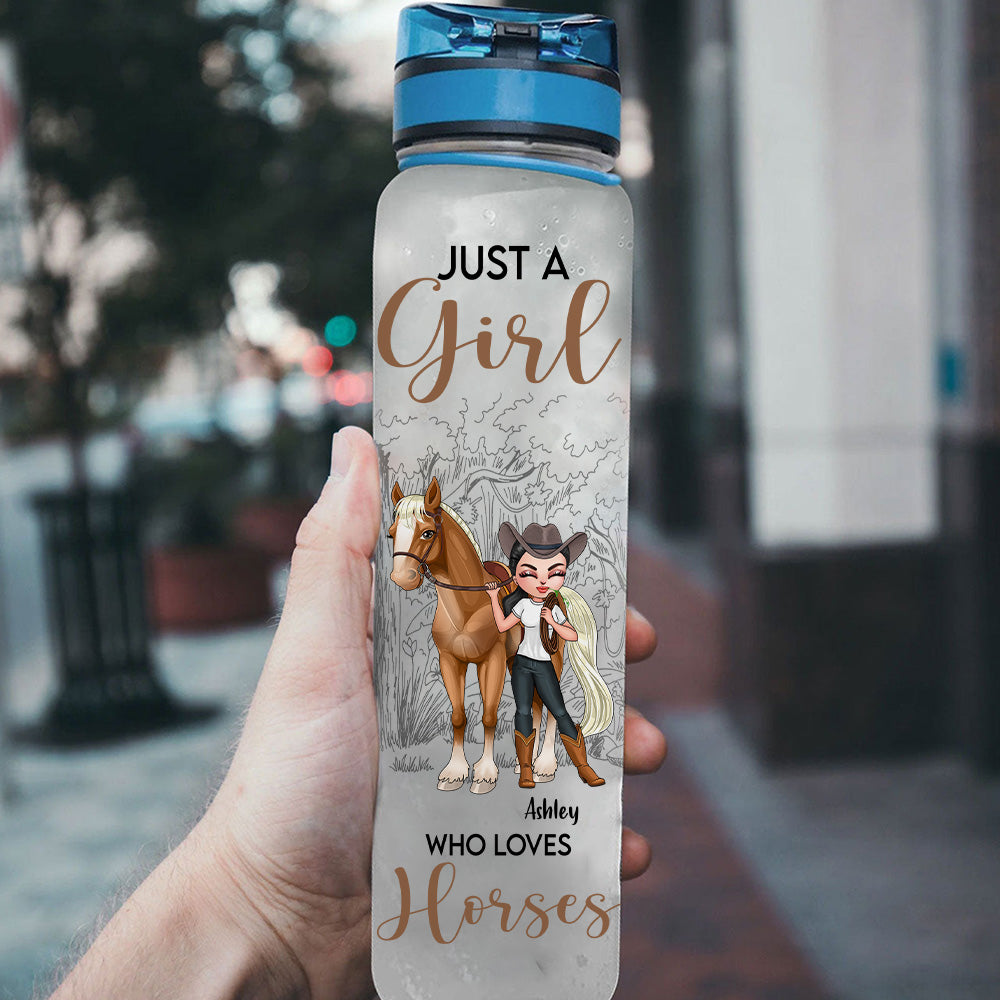 Horse Custom Tracker Bottle A Horse Is Not Just A Horse Personalized Gift