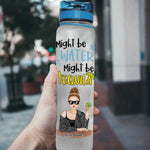 Tequila Custom Tracker Bottle Might Be Water Might Be Tequila Personalized Gift