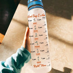 Basketball Custom Tracker Bottle God Says I Am Personalized Gift