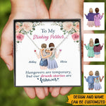 Bestie Custom Necklace To My Drinking Partner Hangover Are Temporary Personalized Gift - PERSONAL84