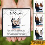 Bestie Custom Necklace When You Tie This Round Personalized Gift For Best Friend - PERSONAL84