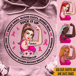 Breast Cancer Custom Shirt Only The Strongest Women Become Breast Cancer Warrior Personalized Gift - PERSONAL84