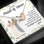 Bridesmaid Custom Necklace I'm So Lucky To Have You Personalized Gift - PERSONAL84
