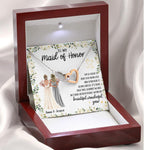 Bridesmaid Custom Necklace I'm So Lucky To Have You Personalized Gift - PERSONAL84