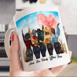 Cowgirl Mug Personalized Name And Styles Life Is Better With Sisters - PERSONAL84