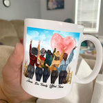 Cowgirl Mug Personalized Name And Styles Life Is Better With Sisters - PERSONAL84