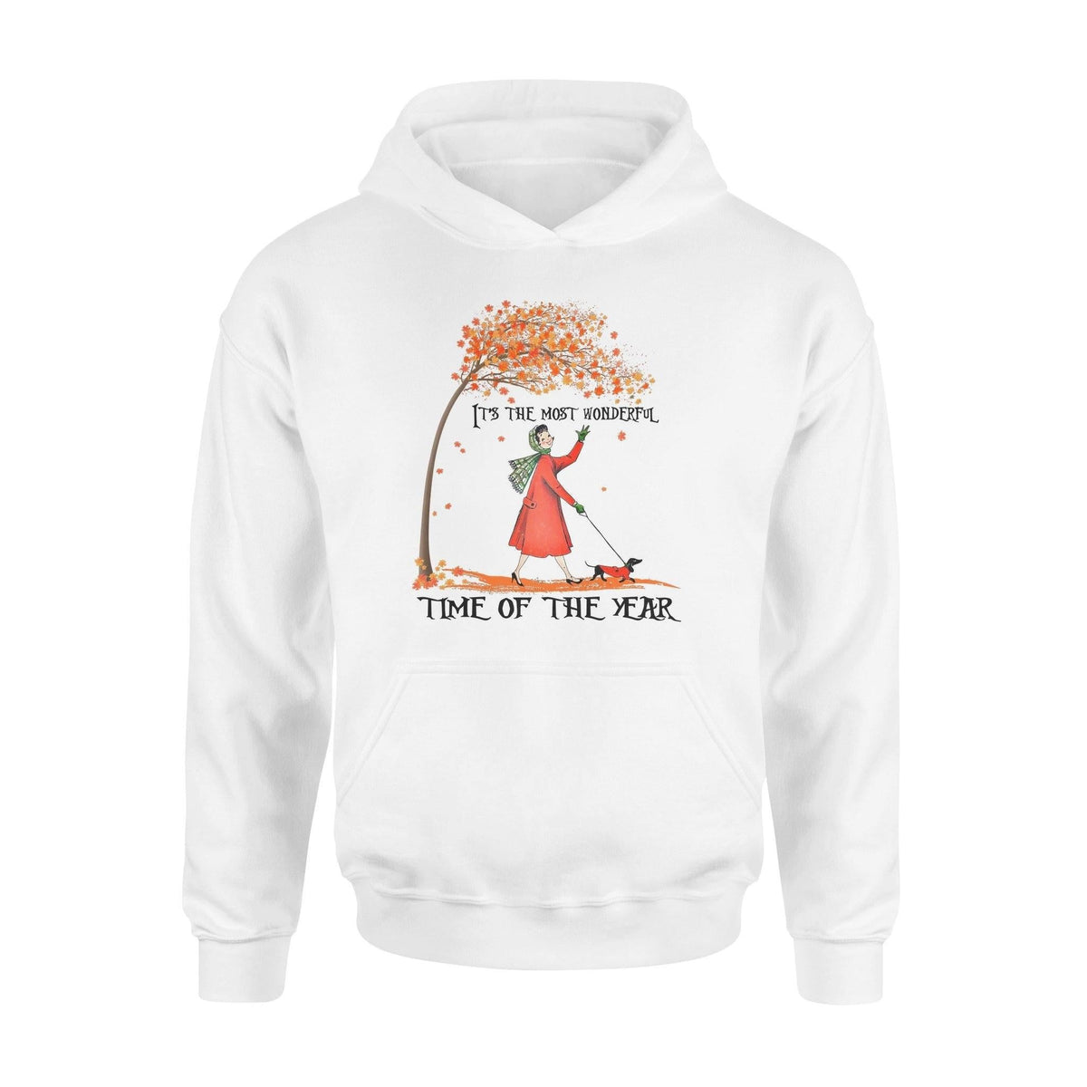 Dachshund Dachshund And Me The Most Wonderful Time - Standard Hoodie - PERSONAL84