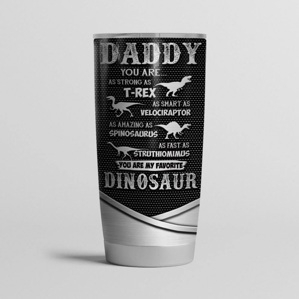Dad Custom Tumbler Fatherhood Like A Walk In The Park Father's Day Personalized Gift - PERSONAL84