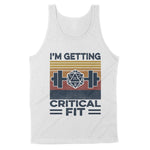 D&D, Gym I'm Getting Critical Fit- Standard Tank - PERSONAL84