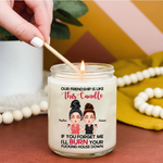 Funny Bestie Custom Soy Wax Candle If You Forget About Me
