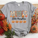 Grandma Custom Shirt Mimi's Little Pumpkins Personalized Gift