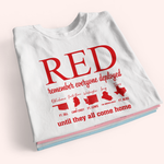 Veteran Custom Shirt Remember Everyone Deployed Personalized Gift