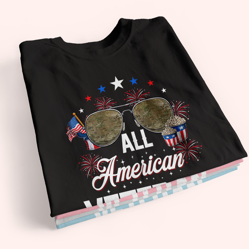 Veteran Custom Shirt All American Veteran Personalized Gift For Fourth of July