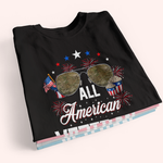 Veteran Custom Shirt All American Veteran Personalized Gift For Fourth of July