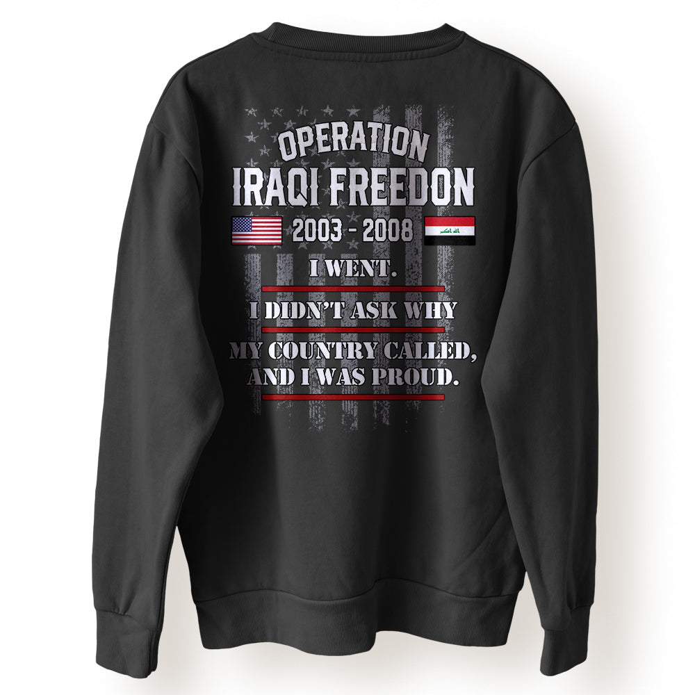 Veteran Custom Shirt My Country Called And I Was Proud Personalized Gift