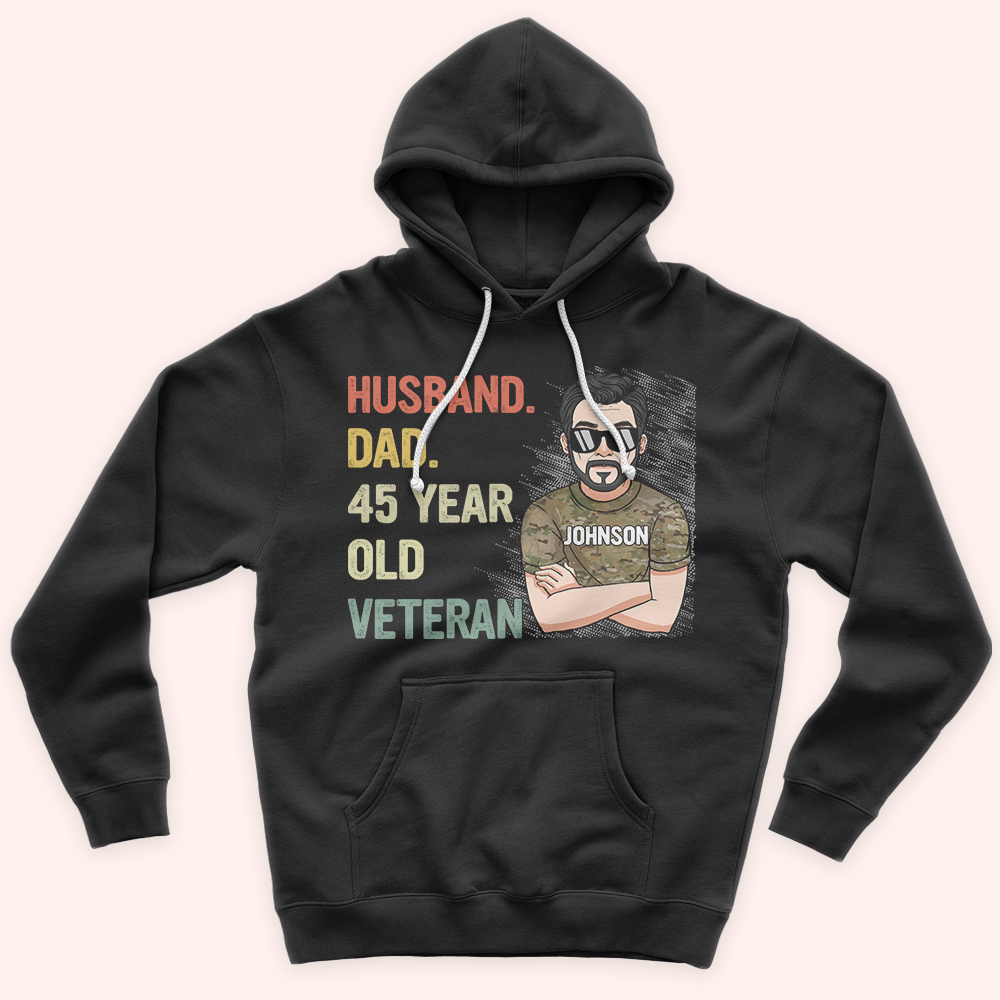 Veteran Custom Shirt Veteran Dad Legend Personalized Gift
