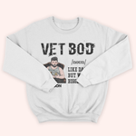 Veteran Custom Shirt Vet Bod Like Dad Bod But With Bigger Balls Personalized Gift