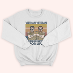 Vietnam Veteran Custom Shirt Drinking Partners For Life Personalized Gift