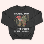 Thank You Veteran Custom Shirt Personalized Gift for Veterans Day