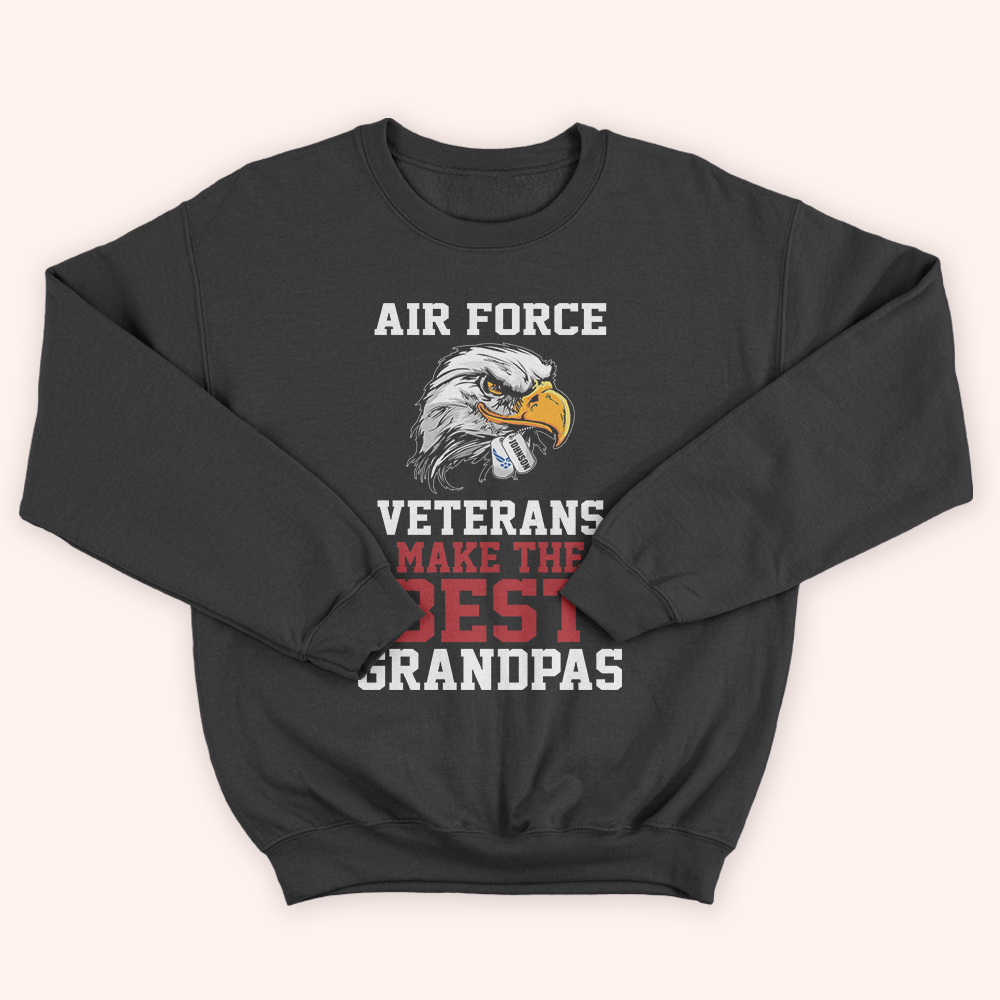 Veteran Custom Shirt Veterans Make The Best Grandpas Personalized Gift