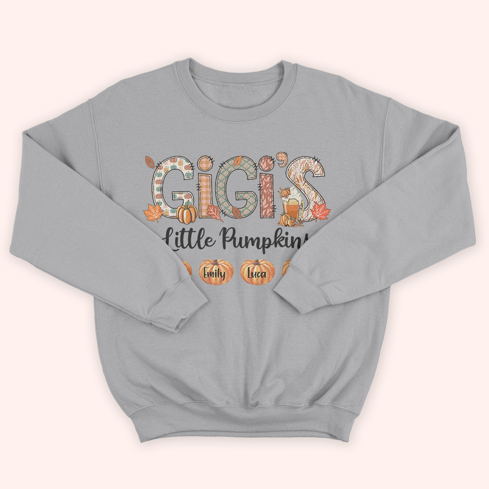 Grandma Custom Shirt Mimi's Little Pumpkins Personalized Gift