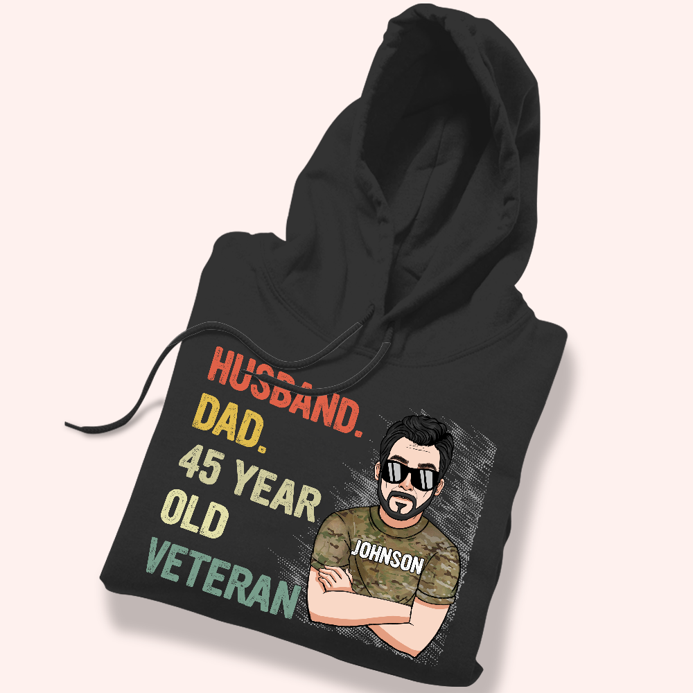 Veteran Custom Shirt Veteran Dad Legend Personalized Gift