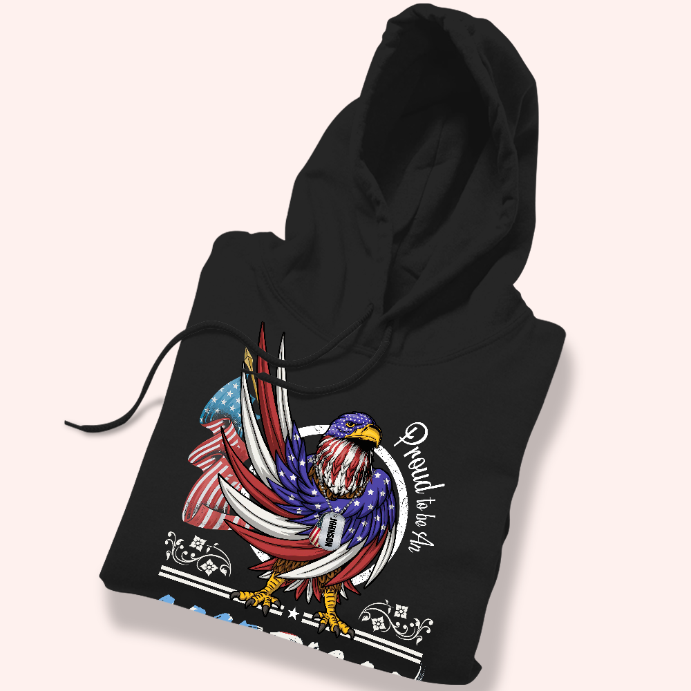 Veteran Custom Shirt Proud To Be An American Veteran Personalized Gift