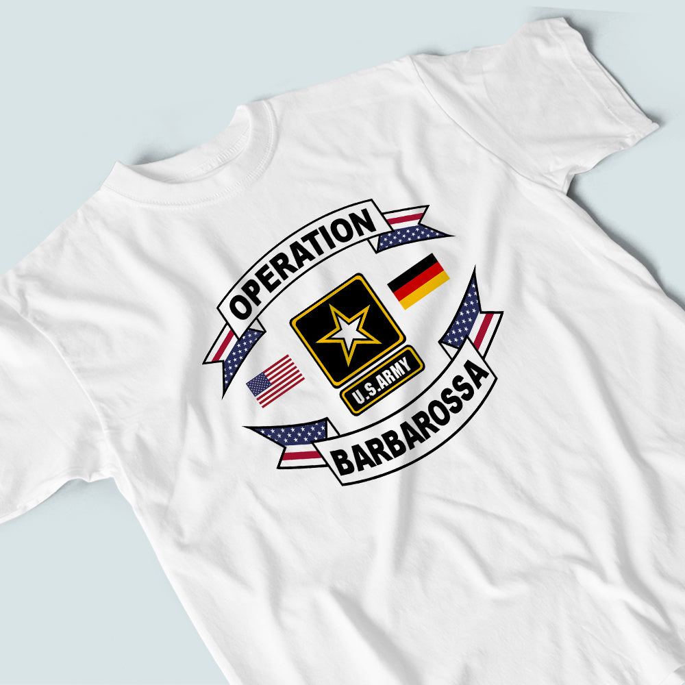 Veteran Custom Shirt Operation and Time Personalized Gift