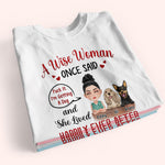 Dog Custom Shirt Fuck It I'm Getting A Dog And She Lived Happily Ever After Personalized Gift