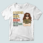 Female Veteran Custom Funny Shirt Personalized Gift