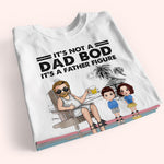 Dad Custom Shirt Not A Dad Bod It's A Father Figure Personalized Gift