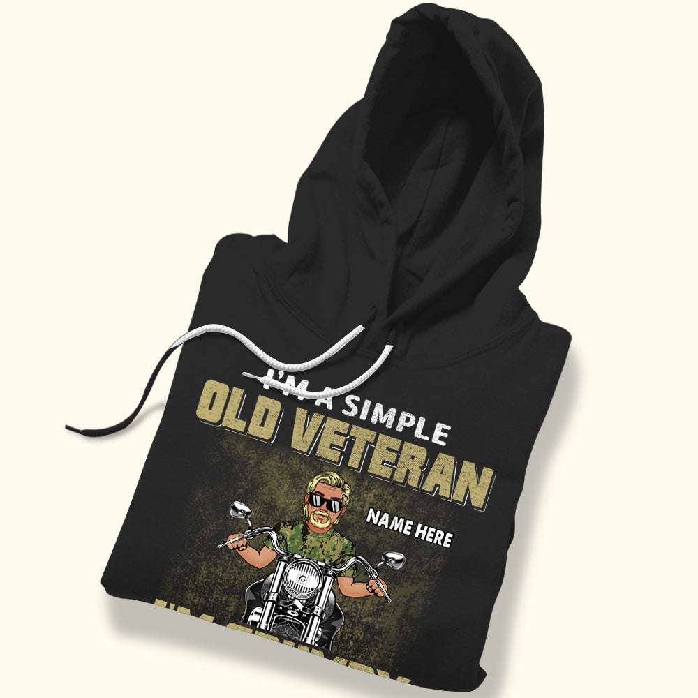 Veteran Custom Shirt I Like Riding My Bike Personalized Gift