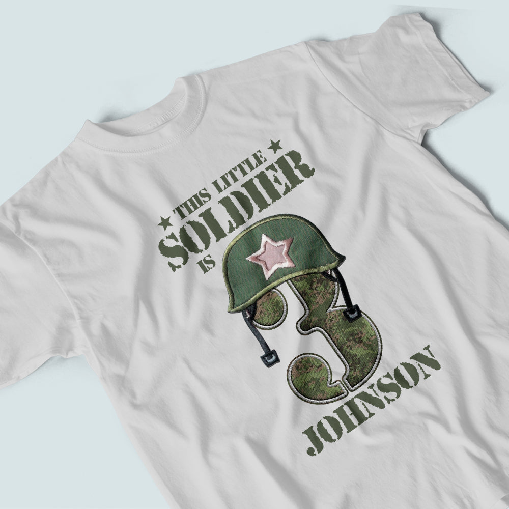 Military's Son Custom Birthday Shirt Personalized Gift