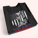 Veteran Custom Shirt Thank You My Son My Soldier My Hero Personalized Gift For Memorial Day